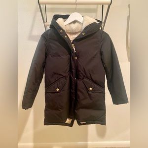 Youth girls Crewcuts lined jacket with gold hardware